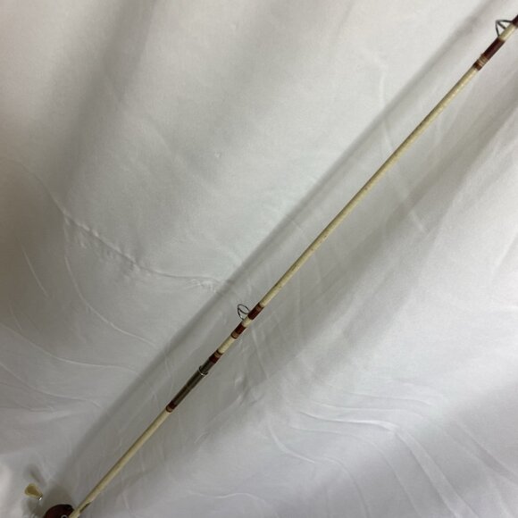 Vintage Shakespeare Wonder Cast 1799 Reel Matching 6' Rod Fishing Working - Picture 10 of 15